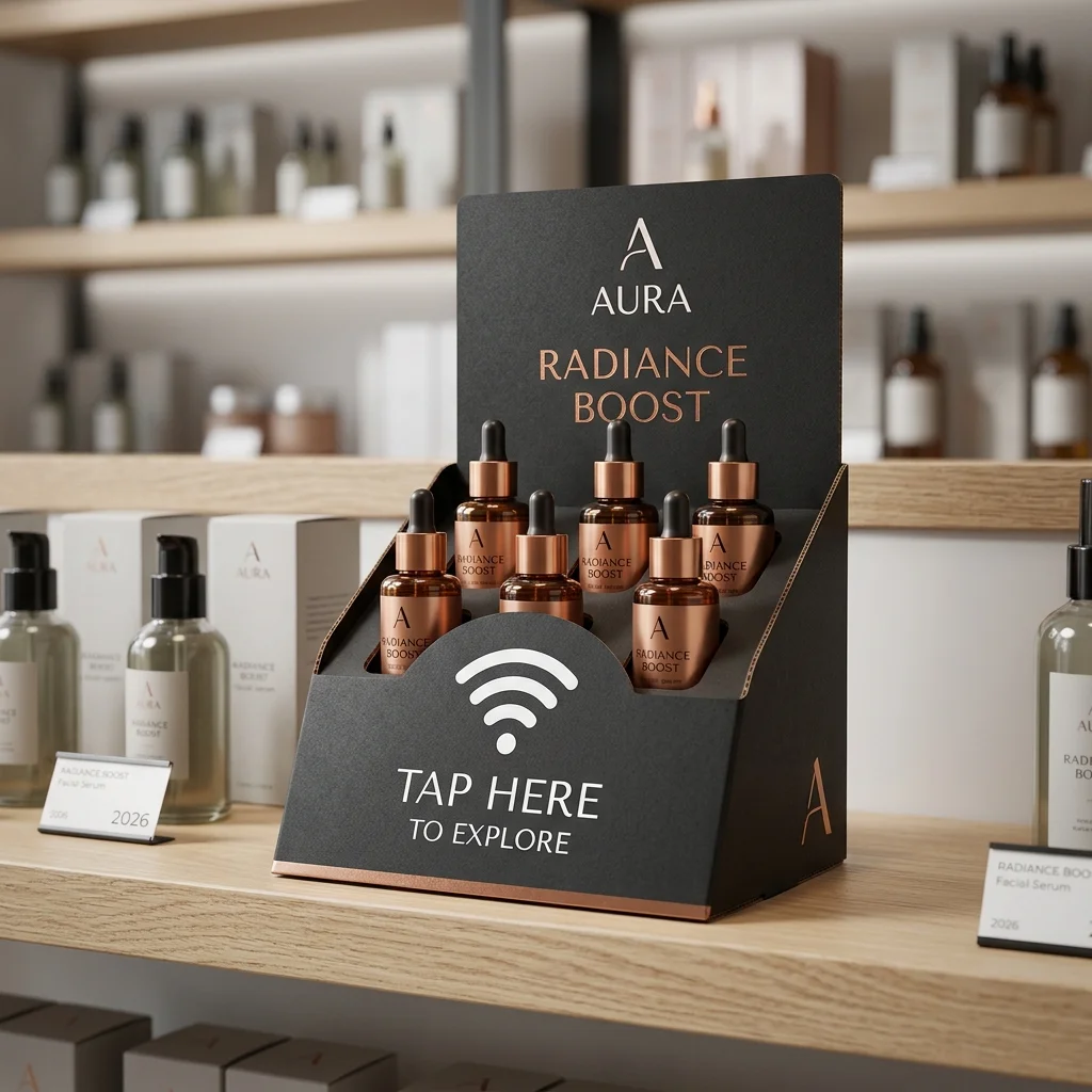 Interactive Retail Product Displays packaging application