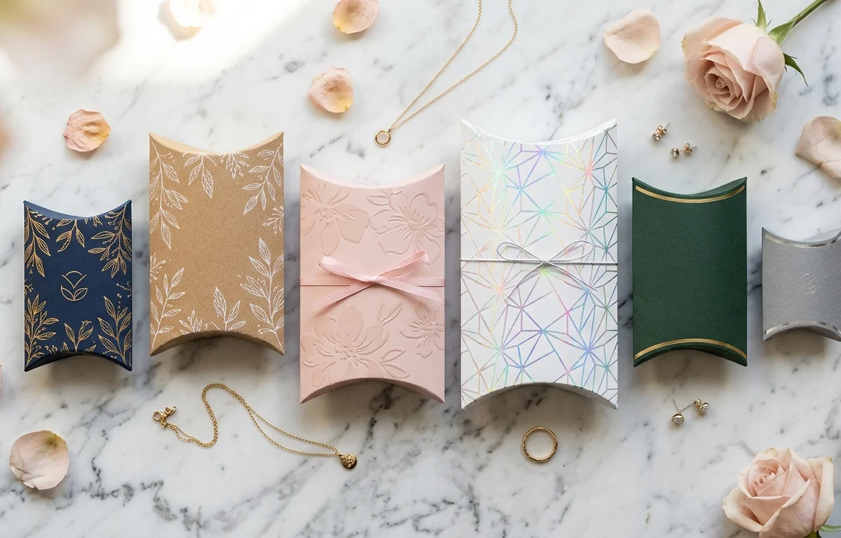 Custom Pillow Boxes: The Complete Material, Printing & Sizing Guide (2026)