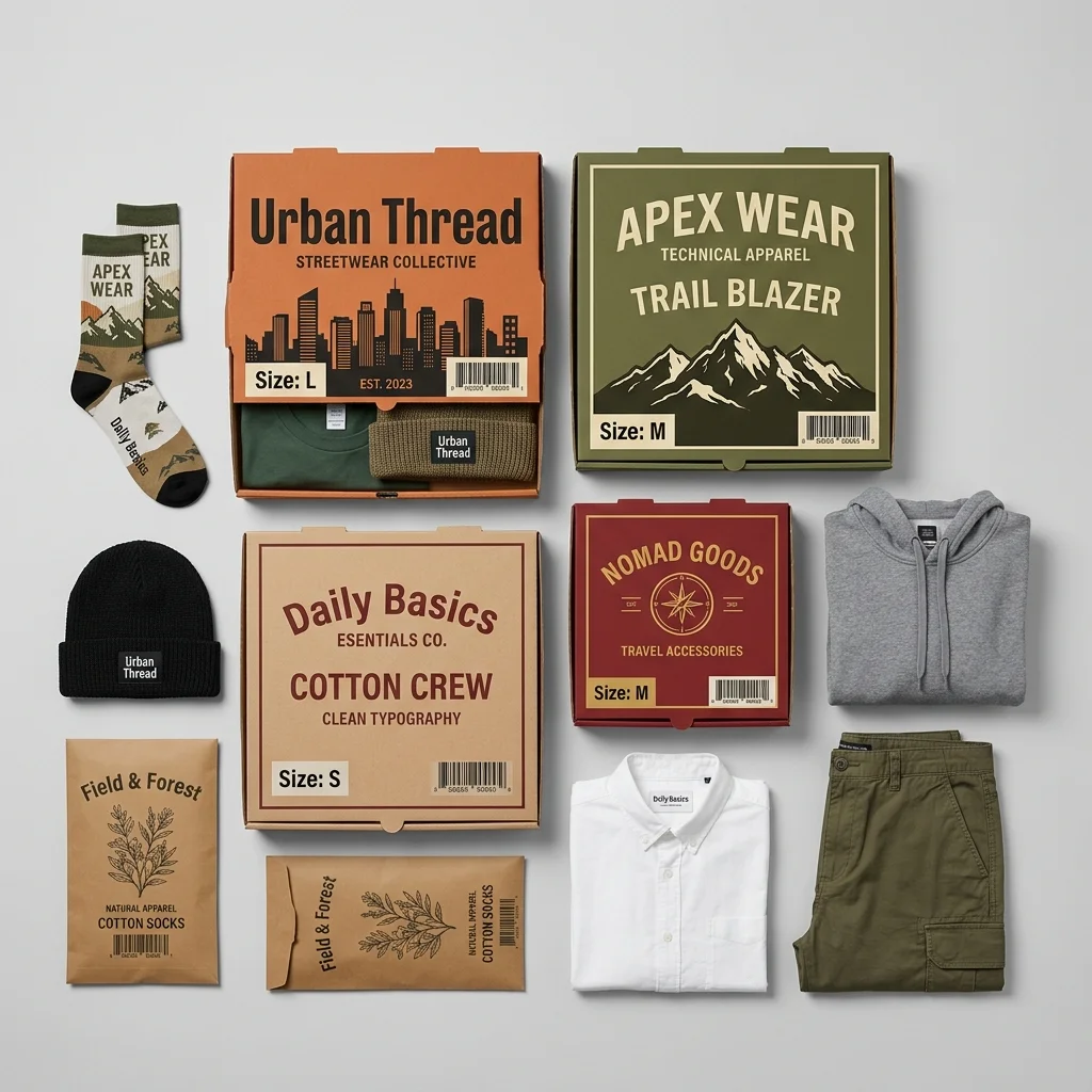 DTC Apparel & Creative E-Commerce packaging application