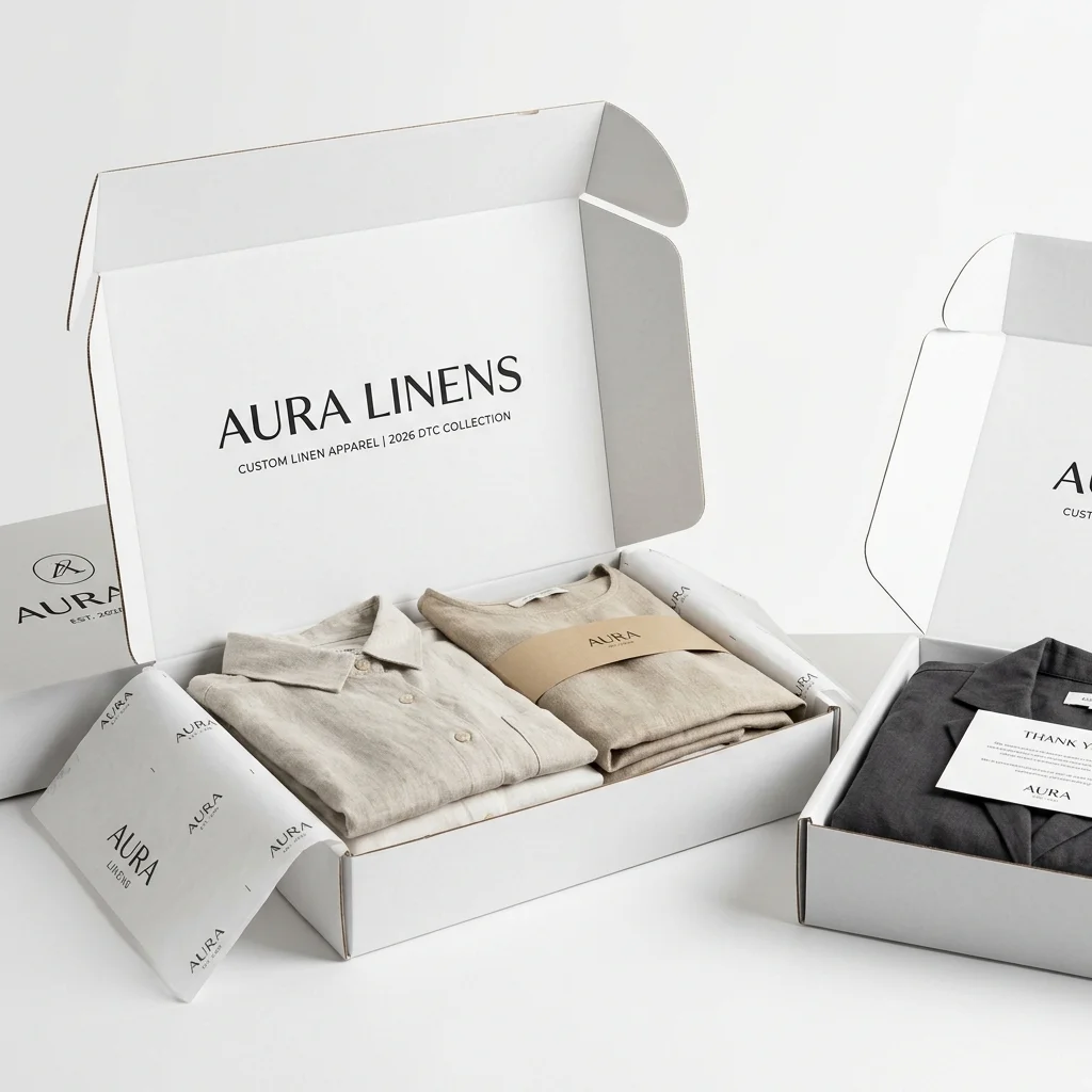 Shallow Apparel Packaging packaging application