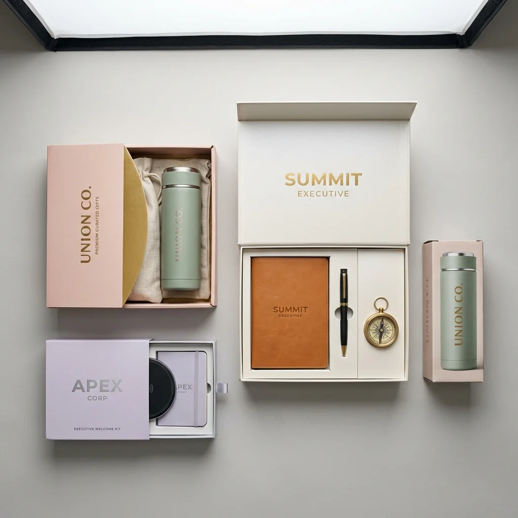 Corporate Gifting & PR Kits packaging application