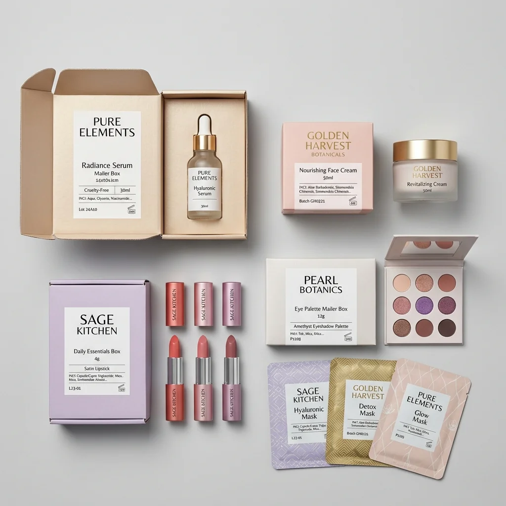 Direct-to-Consumer Cosmetics packaging application