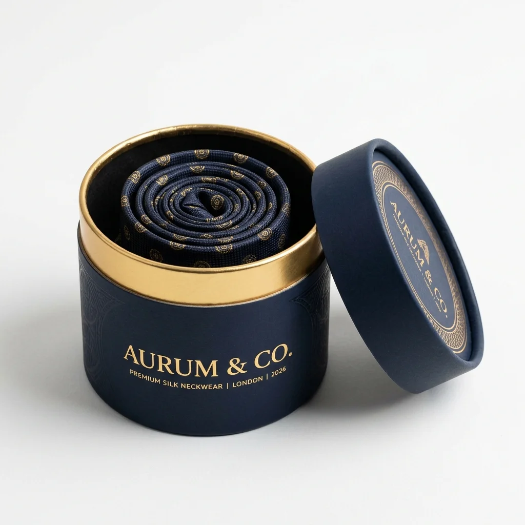 Fine Apparel & Ties packaging application