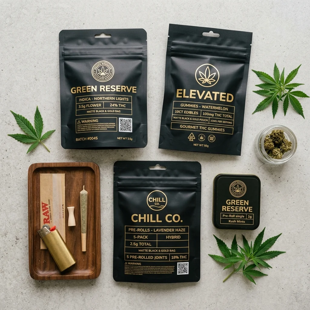Cannabis & CBD packaging application