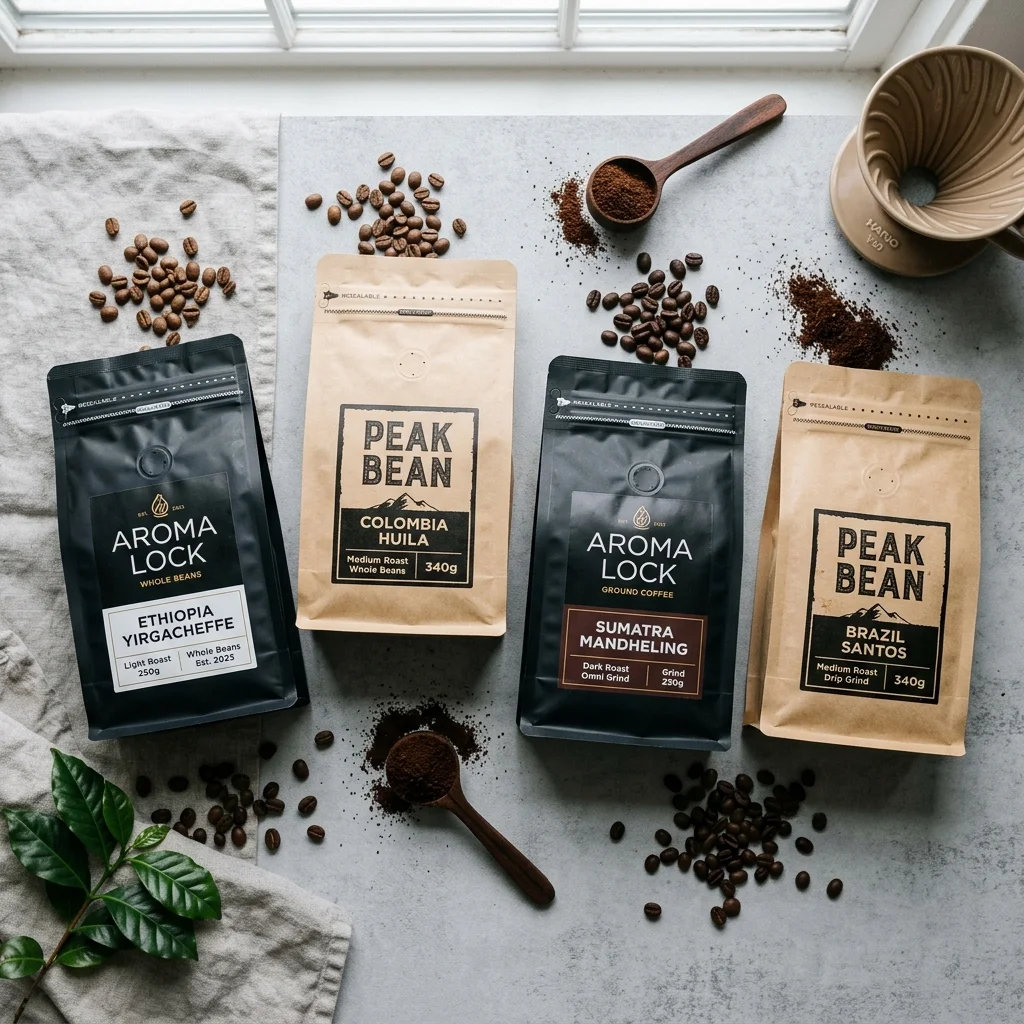 Specialty Coffee packaging application
