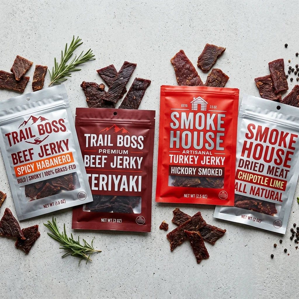 Meat Snacks packaging application