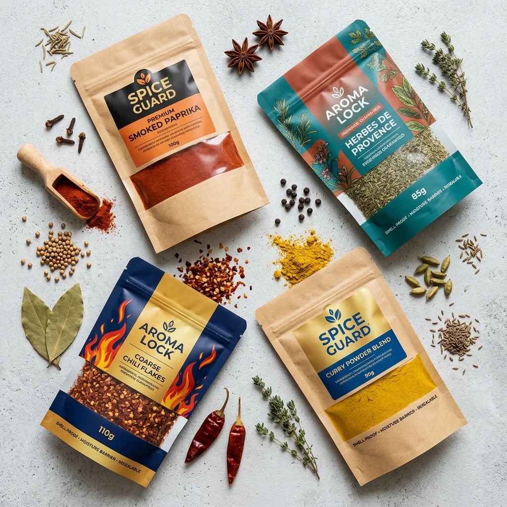 Spices & Seasonings packaging application