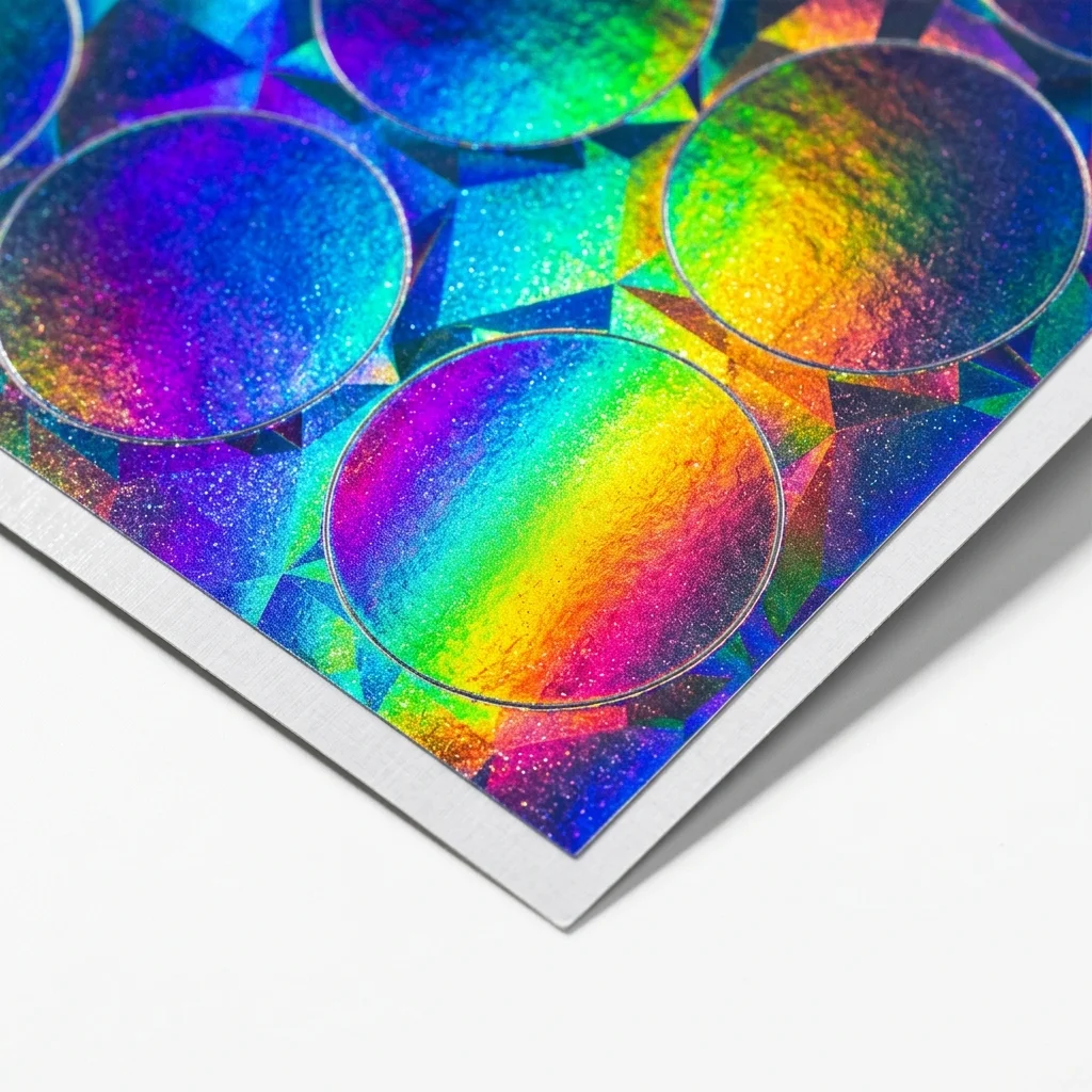 Shimmering Rainbow Holographic Vinyl