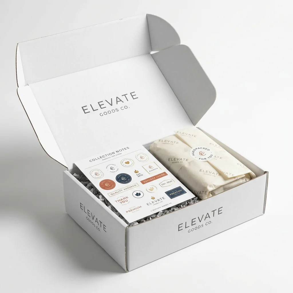 E-commerce Shipping Inserts packaging application