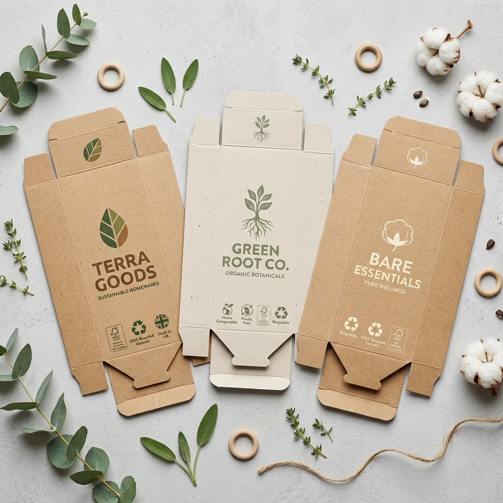 Eco-friendly Straight Tuck End Boxes packaging
