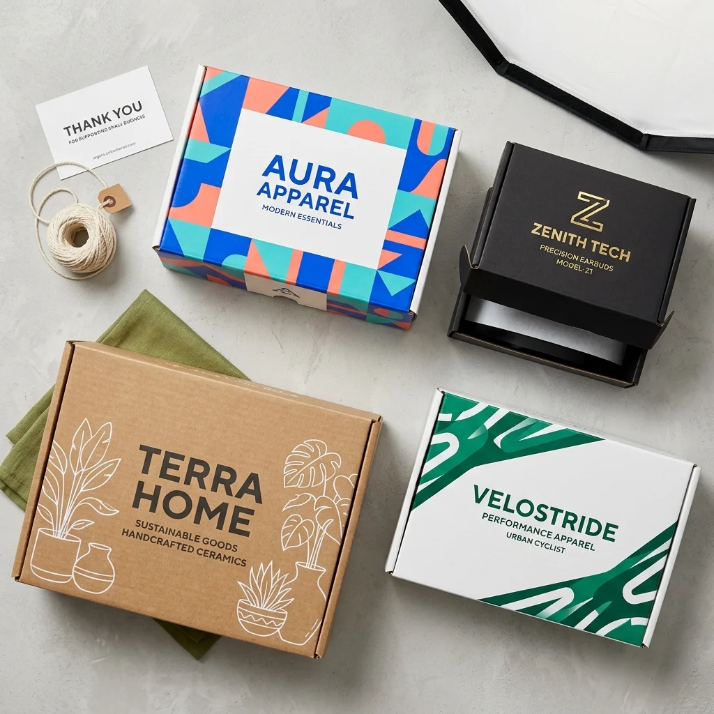 Custom Tab Lock Mailer Boxes Packaging