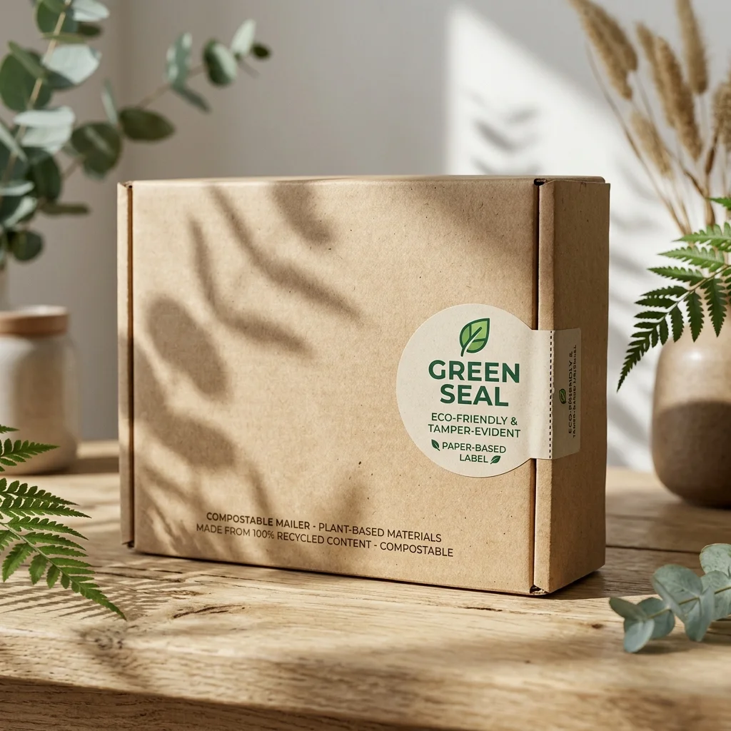 Eco-friendly Tamper-Evident Labels packaging