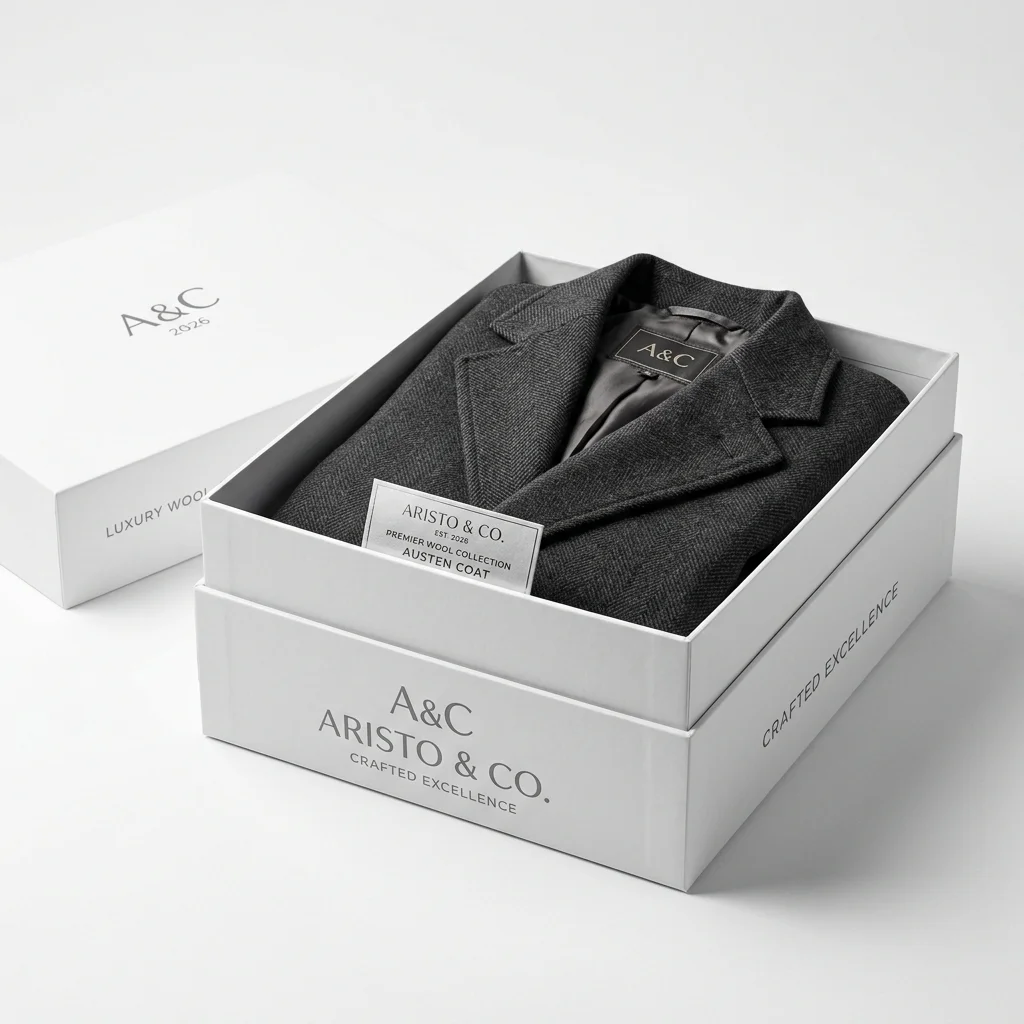 Luxury Apparel & Clothing Shipping packaging application