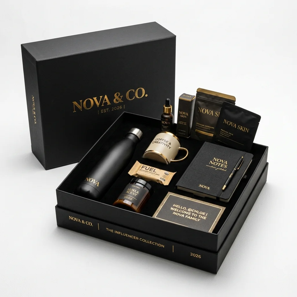 PR Influencer Marketing Kits packaging application