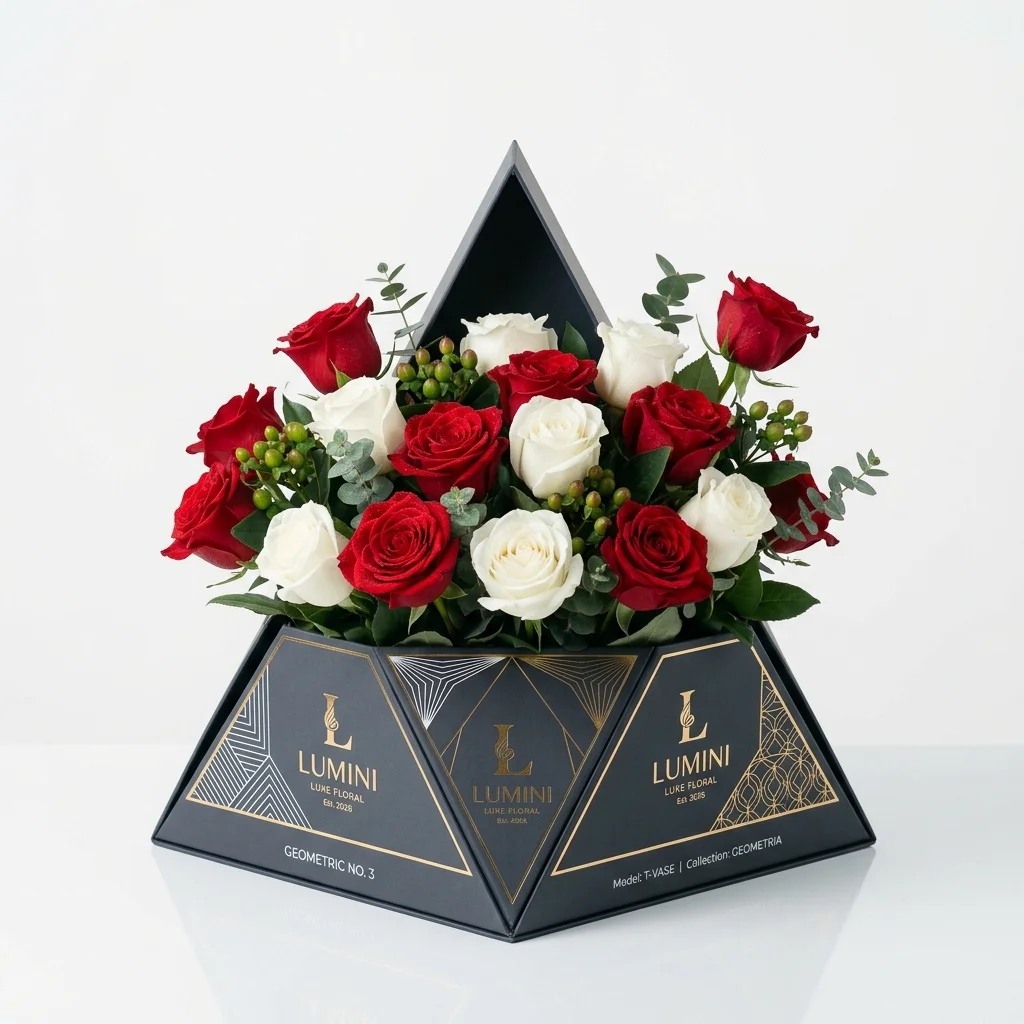 Custom Flower Arrangements packaging application
