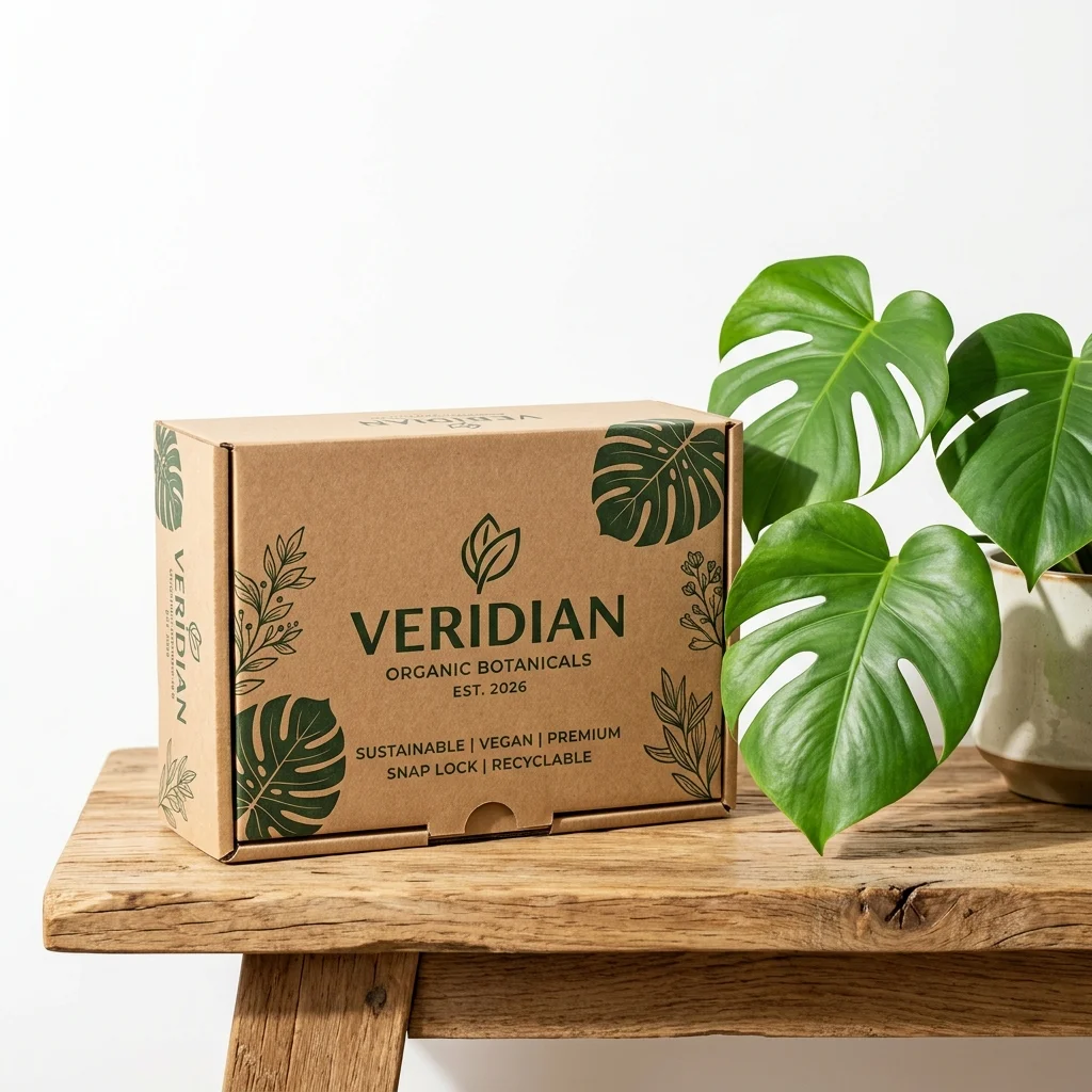 Eco-friendly Tuck Top Snap Lock packaging