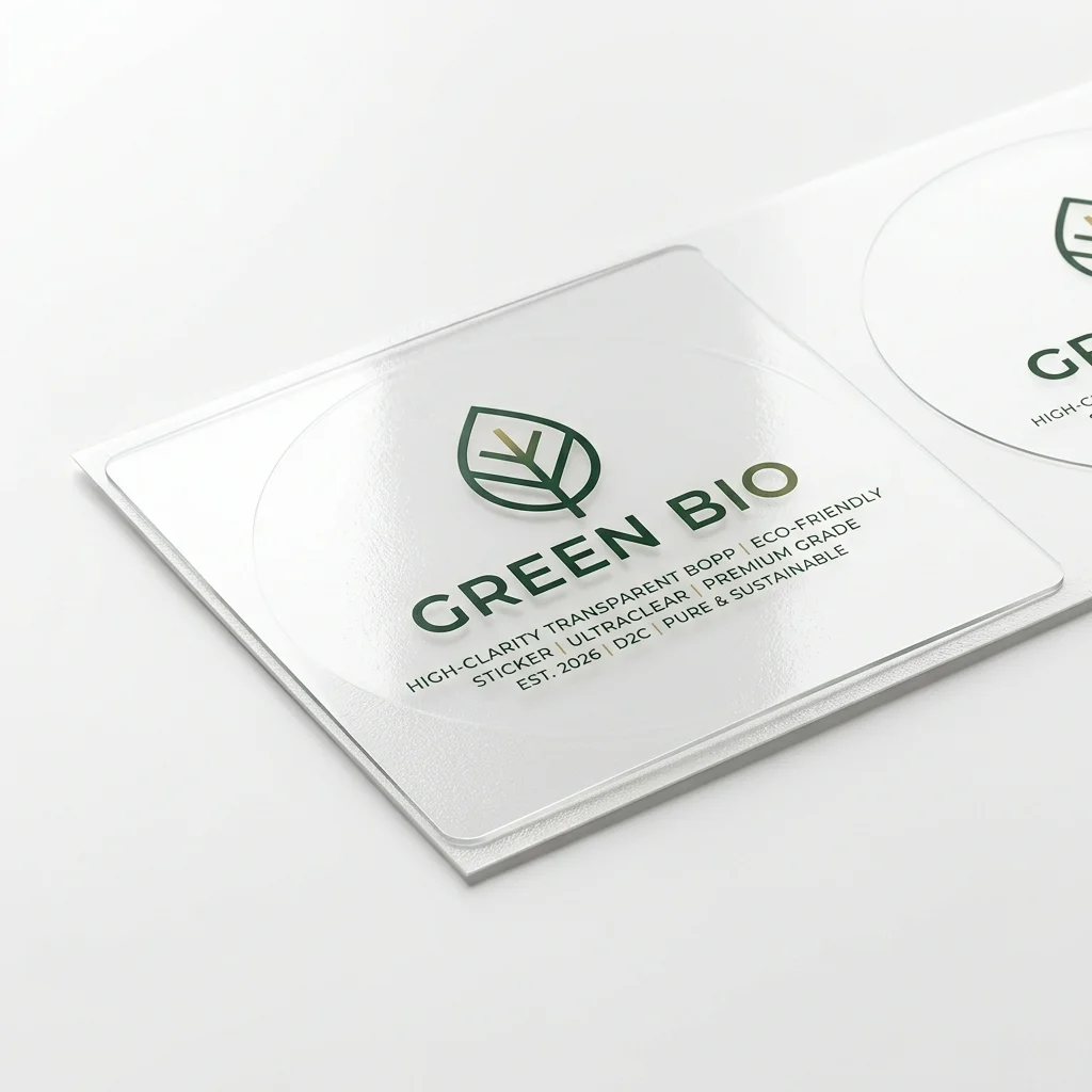 Eco-friendly Vinyl Stickers packaging