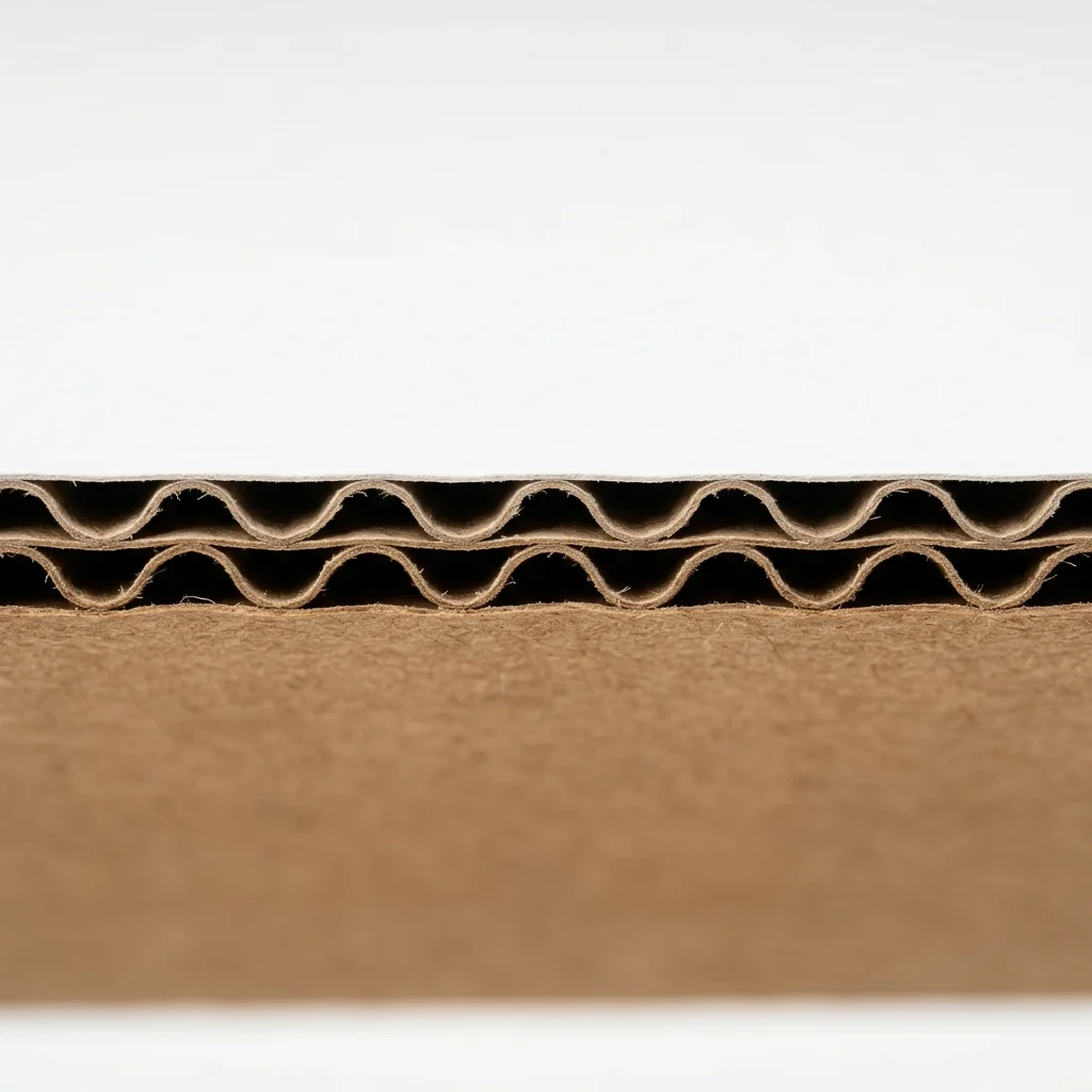32 ECT White/Kraft Duplex E-Flute