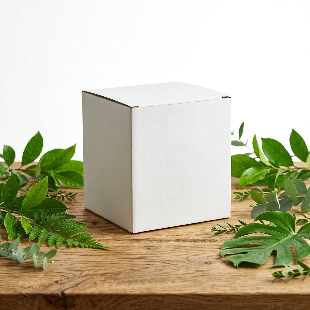 Eco-friendly White Corrugated Boxes packaging