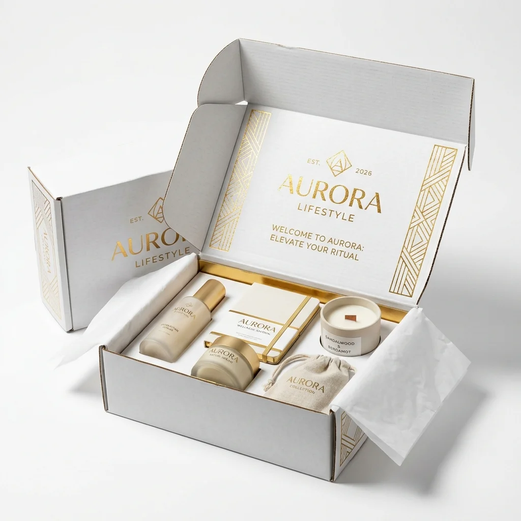 PR Marketing Gift Kits packaging application